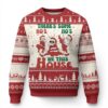 Theres Some Hos In This House Santa Ugly Christmas Sweater