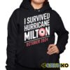 United State I Survived Hurricane Milton October 2024 Shirt 10 1