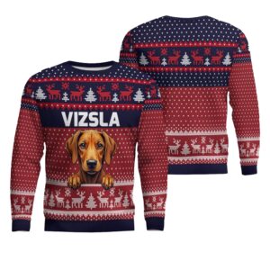 Vizsla Ugly Christmas Sweater