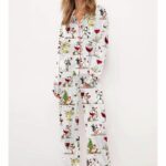 Winey Snowman Pajama Set