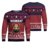 Wombat Ugly Christmas Sweater