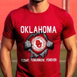 oklahoma Sooner today tomorrow forever shirt