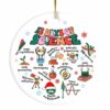 12 Days of Science Christmas Ornament