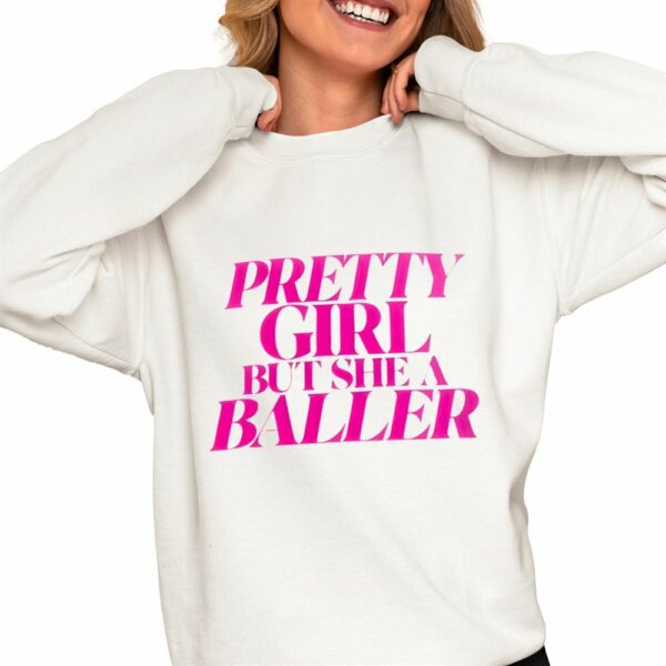 Angel Reese Pretty Girl But She A Baller Shirt 0 4