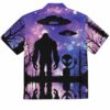 Bigfoot Alien Chest Pocket Short Sleeve Hawaiian Shirt 2