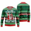 Black Santa All I Want For Christmas Is Justice For Black Lives Ugly Christmas Sweater 1 2