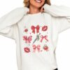 Botox Coquette Bows Christmas Nurse Shirt 0 4