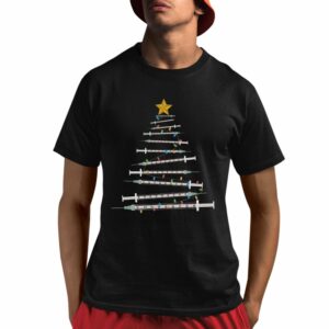 Botox Dealer Christmas Tree Nurse Shirt 1 1