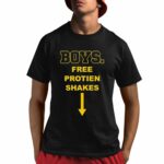 Boys Free Protien Shakes Shirt