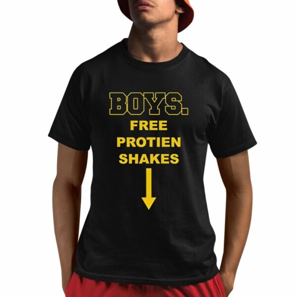 Boys Free Protien Shakes Shirt 1 1