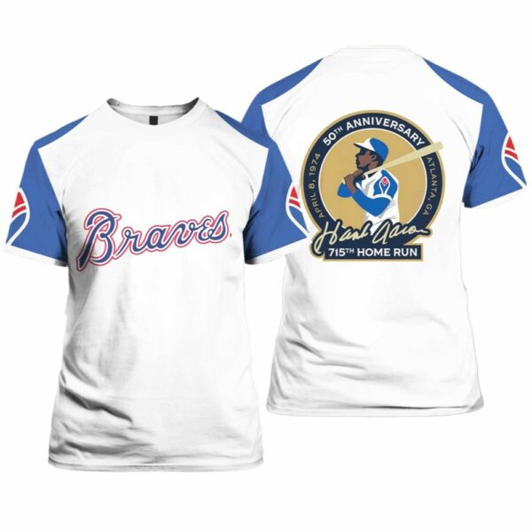 Braves Hank Aaron 715th Home Run Shirt 1 1