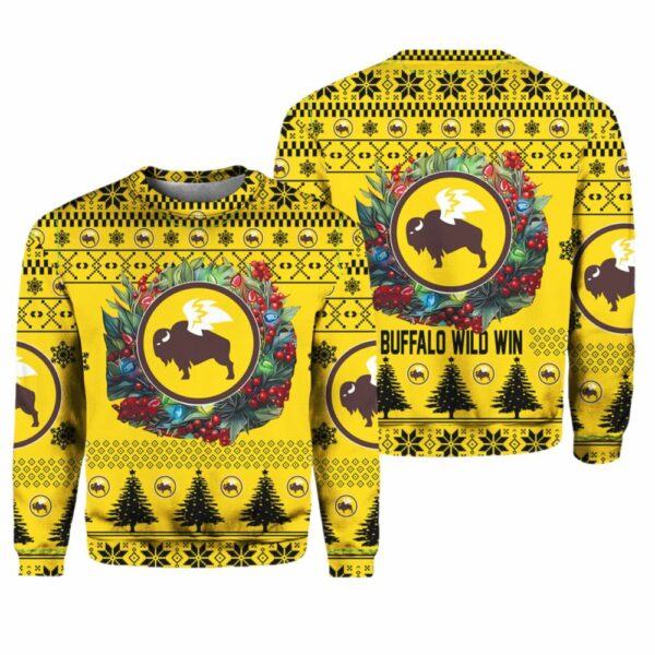 Buffalo Wild Ugly Christmas Sweater 1 2