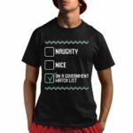 CCP IS ASSHOE Naughty Nice On A Government Watch List Shirt