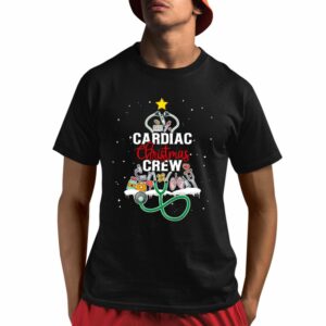 Cardiac Christmas Crew Nurse Shirt 1 1