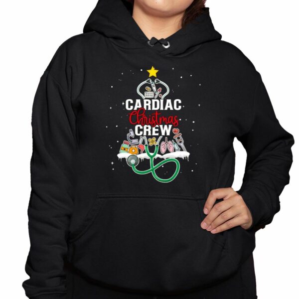 Cardiac Christmas Crew Nurse Shirt 3 1