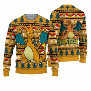 Charizard Ugly Christmas Sweater 1 1