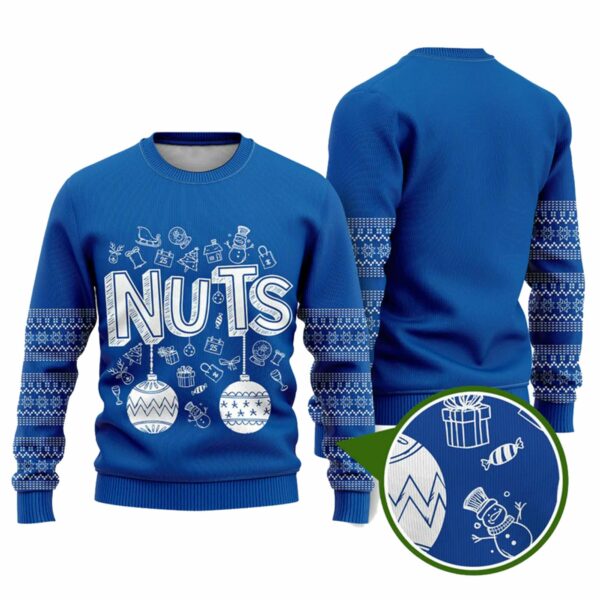 Chest Nuts Funny Ugly Christmas Sweater 1 1