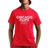 Chicago Flips Red Shirt 8 3