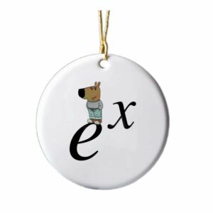 Chill Guy Exponential Function Xmas Ornament 1 1