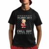 Chill Guy Meme Just Chilling On Christmas Shirt 1 1