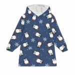 Chill Penguin Blanket Hoodie