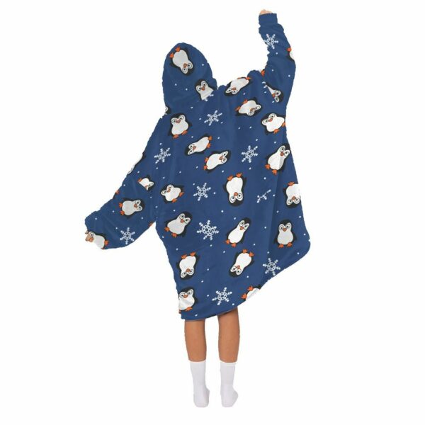 Chill Penguin Blanket Hoodie 2