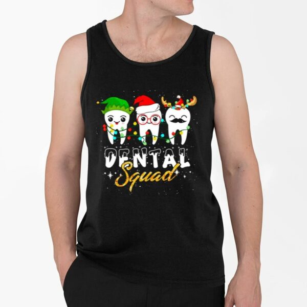 Christmas Dental Squad Cartoon Teeth Nurse Shirt 4 2