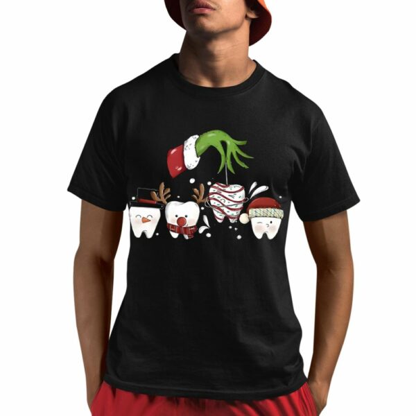 Christmas With Dental Squad Nurse Shirt 1 1