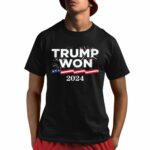 Congratulation Trump Won 2024 Shirt