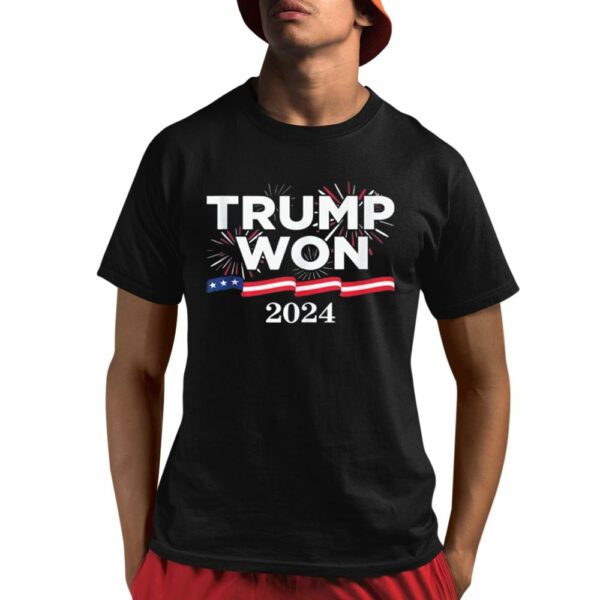 Congratulation Trump Won 2024 Shirt 1 1