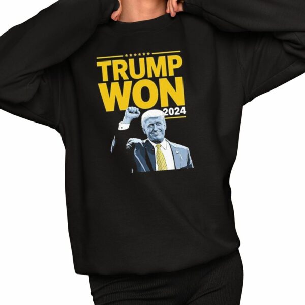 Congratulations Trump President Trump Won 2024 Shirt 2 1