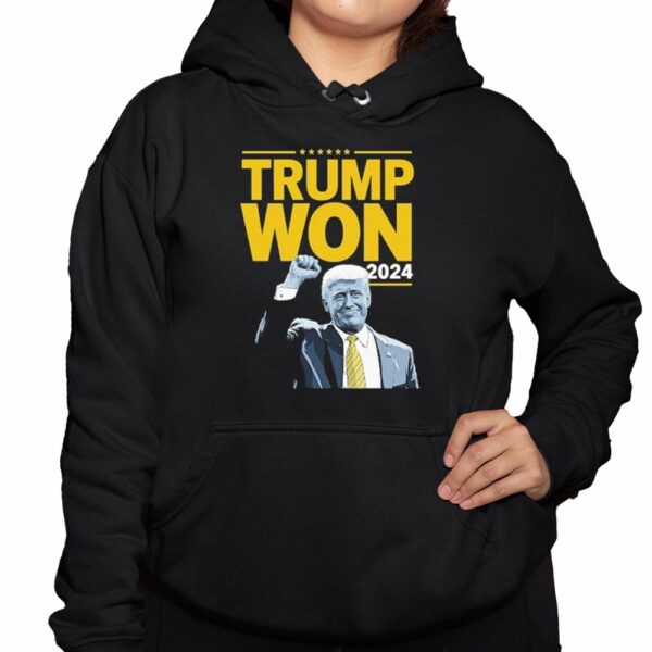 Congratulations Trump President Trump Won 2024 Shirt 3 1