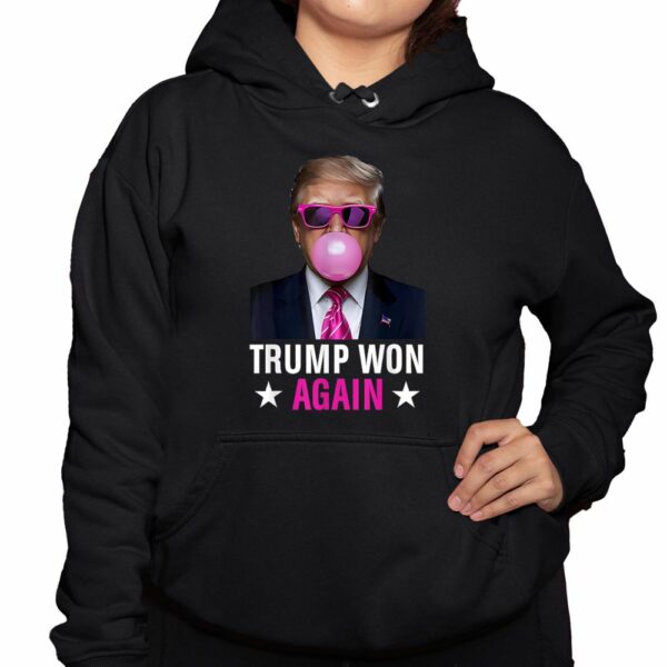 Congratulations Trump Won Again 2024 Election Vote President 47th American Shirt 3 1