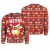 Corgi Merry Corgmas Ugly Christmas Sweater 1 2