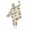 Cute Elephants Blanket Hoodie 2