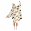 Cute Funny Cat Blanket Hoodie 2