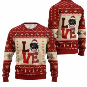 Dachshund Dog Ugly Christmas Sweater 1 1