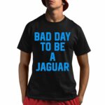 Dan Campbell Wearing Bad Day To Be A Jaguar Shirt