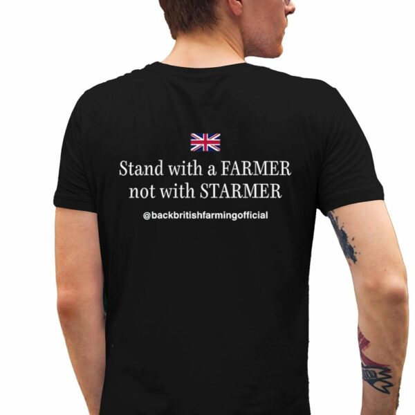 Darren Grimes Wearing Stand With A Farmer Not With Starmer Shirt 5 1