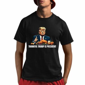 David J Harris Jr Thankful Trump Is President Thanksgiving Shirt 1 1