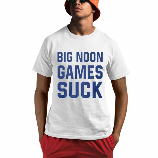 Dennis Dodd Big Noon Games Suck Shirt 0 1