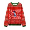 Di La La La Lau Did Nurse Ugly Christmas Sweater 1 1