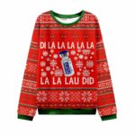 Di La La La Lau Did Nurse Ugly Christmas Sweater