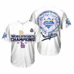 Dodgers 2024 World Series Champions Baseball Jersey