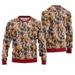 Dog Faces Ugly Christmas Sweater