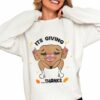 Fancy Turkey Its Thank Giving Thanks Shirt 0 4