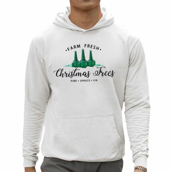 Farm Fresh Christmas Trees Nurse Shirt 0 5