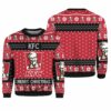 Fast Food KFC Ugly Christmas Sweater 1 1