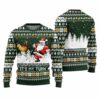 Funny Its My Turn Santa Turkey Ugly Thanksgiving Sweater 1 2