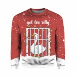 Goose Got Too Silly Ugly Christmas Sweater